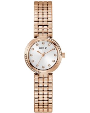 Guess Quartz -tone Stainless Steel Watch 28mm - Metallic