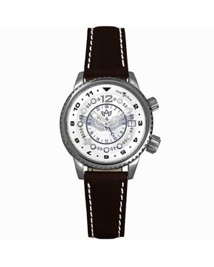 Abingdon Co. Abingdon Wasp Tribute Tri-time Watch - White