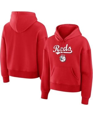 Fanatics Cincinnati S Lockup Legacy Fleece Hoodie - Red