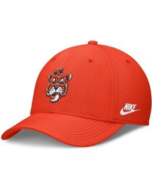 Nike Auburn Tigers Rise Academic Dri-fit Flex Hat - Red