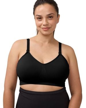 Ingrid & Isabel Ingrid + Isabel Maternity Cooling Do-it-all Wireless Nursing And Pumping Bra - Black