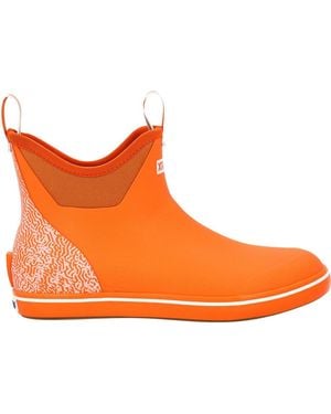 XtraTuf Tailgate Ankle Deck Boot - Orange