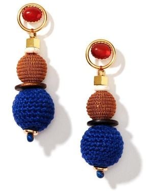 Nectar Nectar New York Gemstone Earrings - Blue