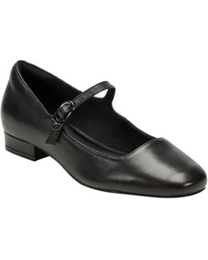Rockport Niya Mary Jane Dress Flats - Black