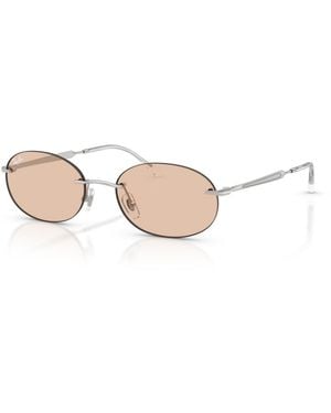 Ray-Ban Photochromic Transitions Color Touch Lenses Sunglasses - White