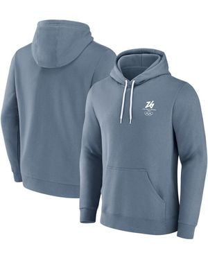 Fanatics Milano Cortina 2026 Winter Olympics Fleece Pullover Hoodie - Blue