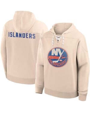Fanatics New York Islanders Vintage Hoodie - Pink