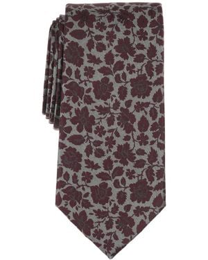 Michael Kors Poulsen Floral Classic Tie - Red