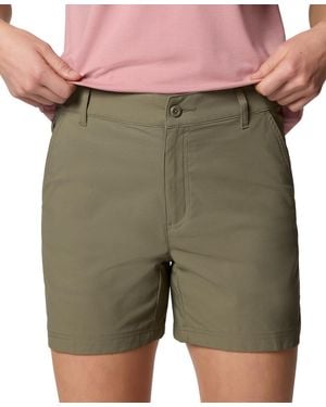 Columbia Mid-rise Leslie Falls Ii Shorts - Green