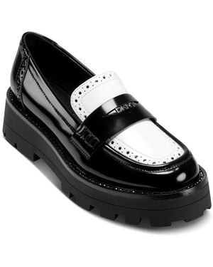 DKNY Sahana Slip-on Loafers - Black