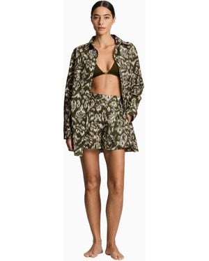 Ralph Lauren Printed Shirt And Shorts - Multicolor