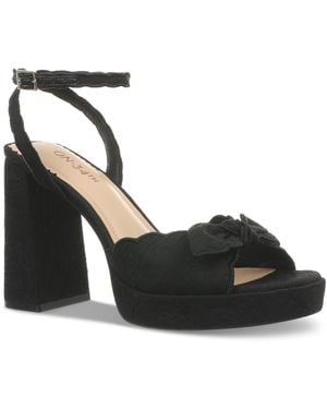 On 34th Stanciaa Platform Dress Sandals - Black