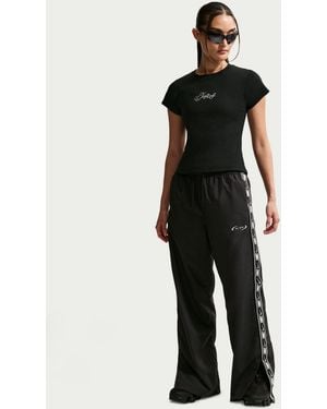 Nike Sportswear Classic Mid-rise Woven Pants - Black