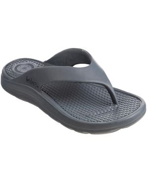 Totes Ara Thong Sandals - Gray