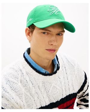 Tommy Hilfiger Embroidered Logo Cap - Green