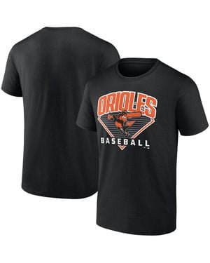 Fanatics Mto Label Baltimore Orioles Baseball T-shirt - Black