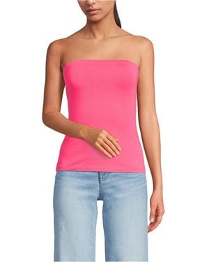 Lands' End Slender Tube Top - Red
