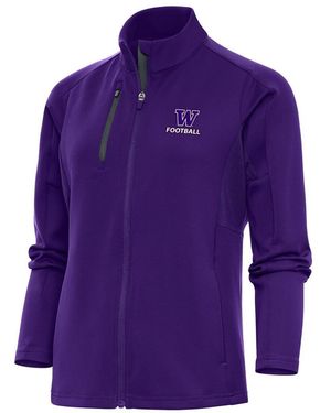 Antigua Washington Huskies Football Generation Full-zip Jacket - Purple