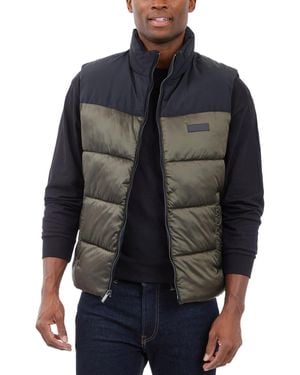 Michael Kors Heavyweight Quilted Puffer Vest - Black