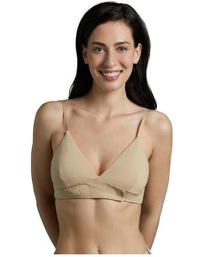 Slick Chicks Front Fastening Bra - Brown