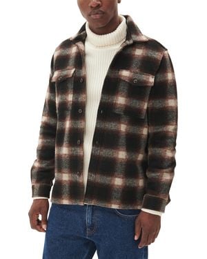 Matíníque Maglibbon Heritage Check Shirt Jacket - Black