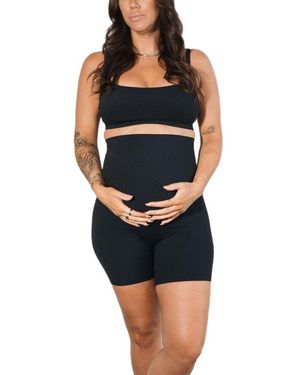 Vitaly Maternity Cloud Rider Short - Black
