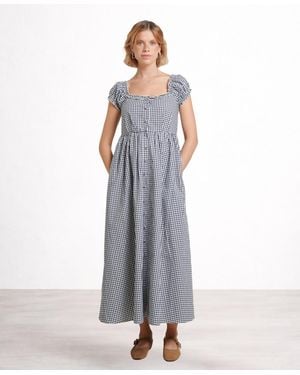 Nom Maternity Maternity Nom Lily Dress - Blue