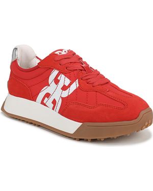 Sam Edelman Sneaker Talia Donna, Corallo rosso, 37 EU