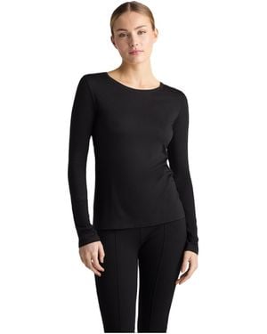 Residus Celon Fitted Long-sleeve Top - Black