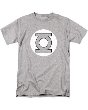 Justice League Big & Tall Dc Lantern Logo T-shirt - Gray