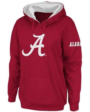 Stadium Athletic Alabama Tide Big Logo Pullover Hoodie - Red