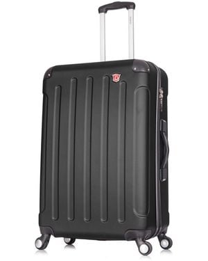 DUKAP Intely 28" Hardside Spinner luggage With Integrated Weight Scale - Black
