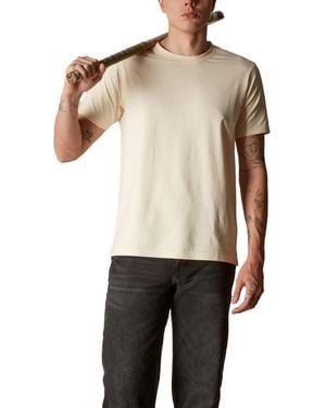 Members Only Big & Tall Crew Neck T-shirt - Natural