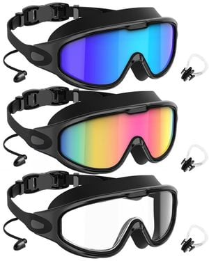 Gnuadz Swim goggles Anti-fog Uv 180degree(s - Blue