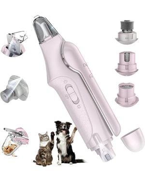 Aronkl 2in1 Pet Clippers Grinder - White