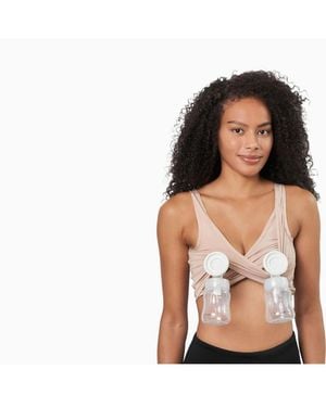 LARKEN Maternity Nursing And Hands-free Pumping Bra - Multicolor