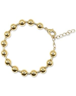 Bowood Lane Vermeil Bead Bracelet - Metallic