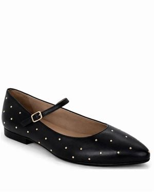 Menina Step Clara Flat Sandal - Black