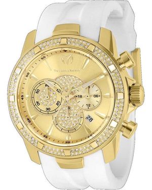 TechnoMarine Tm-621010 Uf6 Quartz 3 Hand Dial Watch - Metallic