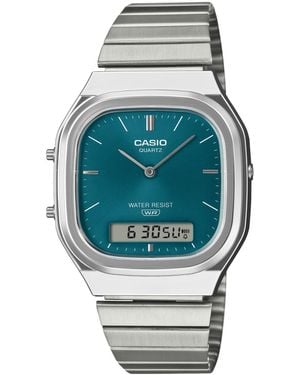 G-Shock Japanese Quartz -tone Stainless Steel Watch - Gray