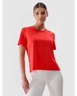 4F Quick Dry Oversized Training T-shirt - Red