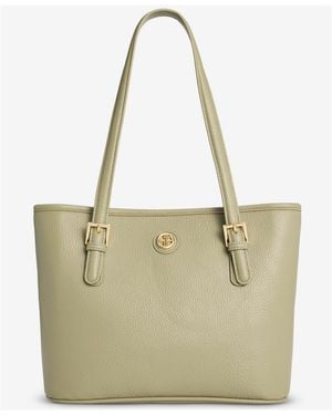 Giani Bernini Pebble Tulip Large Tote Bag - Natural