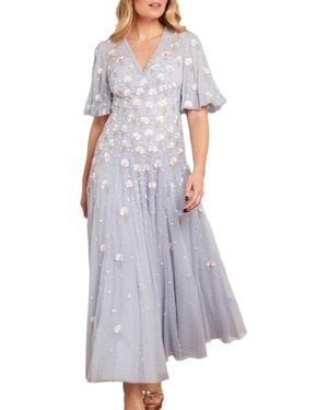 Needle & Thread Dandelion Ditsy Ankle Gown - Purple