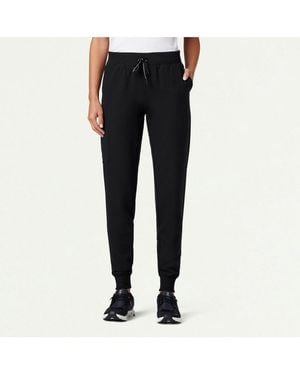 Jaanuu Silex 6-pocket Slim Mid-rise Scrub jogger - Black