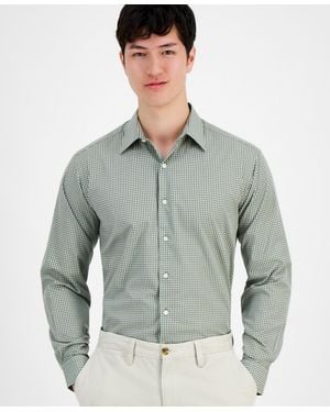 Club Room Regular-fit Dress Shirt - Gray