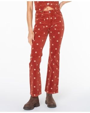 Roxy High Rise Seychelles Pants - Red