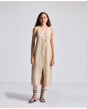 REISTOR Straight Dress - Natural