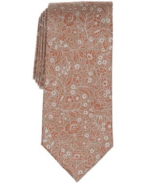 Michael Kors Paraza Floral Tie - Brown