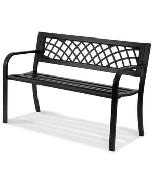 Vevor Outdoor Bench 46 - Black