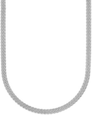 Macy's Starburst Diamond-cut Cuban Link Chain Necklace - Multicolor